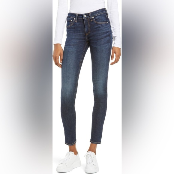 rag & bone Denim - Rag and Bone Cate Ankle blue skinny jeans size 25
